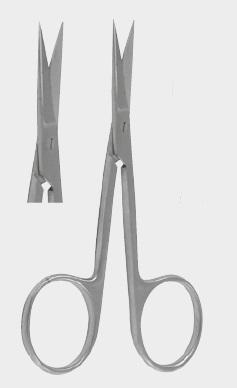 Ножиці для райдужної оболонки ока, делікатні, 11,5 см (cm)